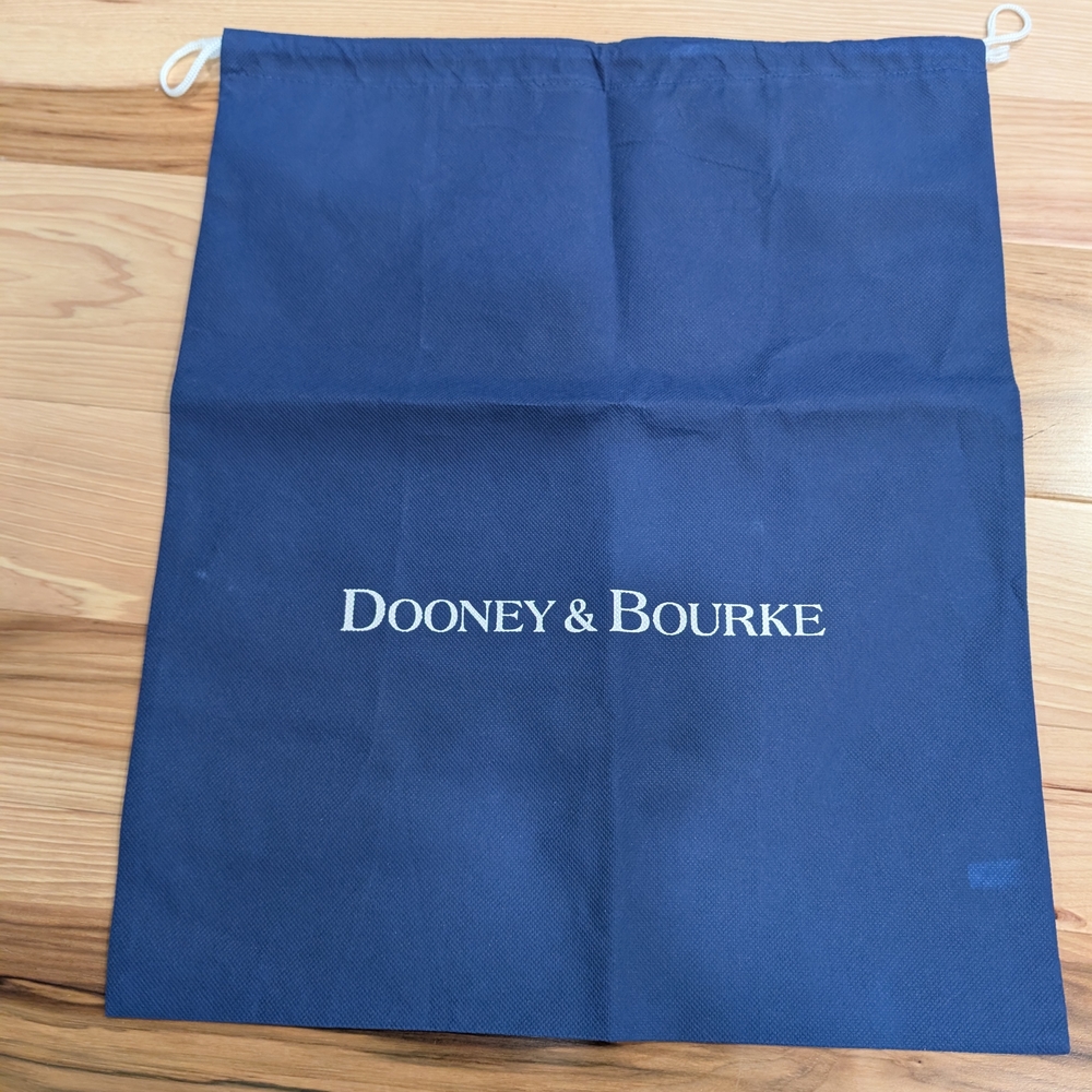 Dooney & Bourke Dillen Double Pocket Leather Satchel Bag - Picture 11 of 11